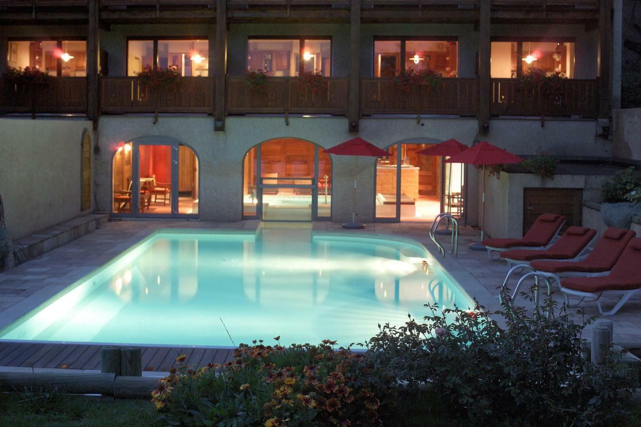 Alliey&Spa Piscine Appart-hôtel Serre chevalier Le Monêtier-les-Bains Exterior foto